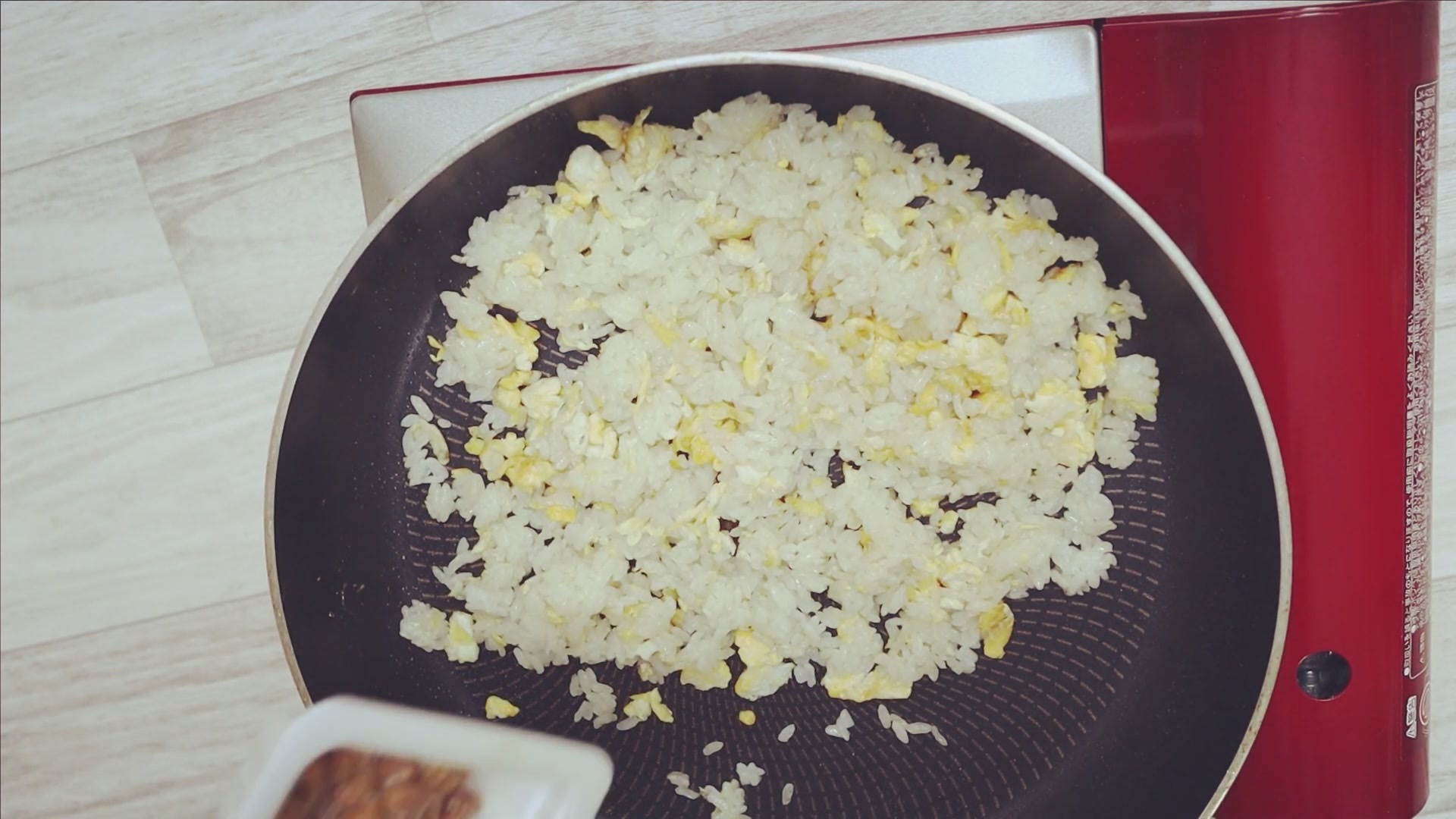 手順6：味付けAで下味をつける
