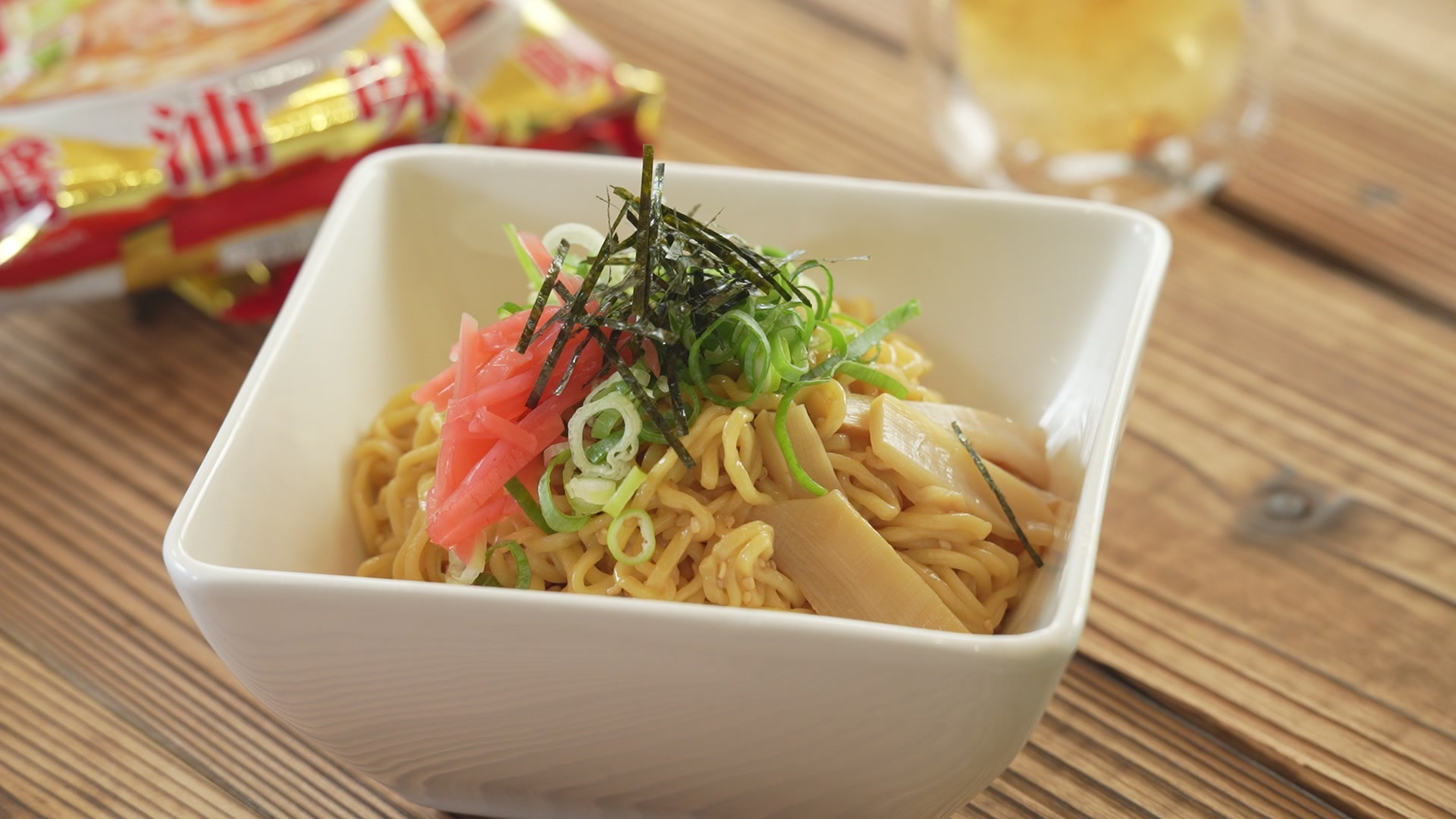 悪魔のマヨにんにく油そば(完成)